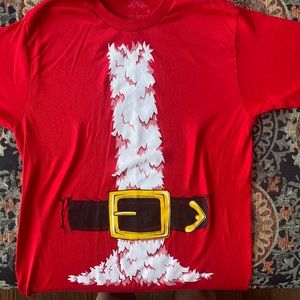 Holiday shirts holiday Santa shirts one size small and one size XL